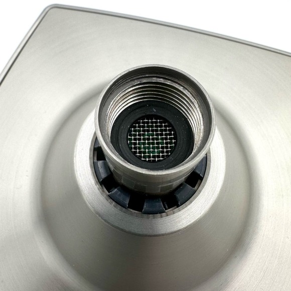 Pfister Vaneri Spot Defense Brushed Nickel Square Showehead - Picture 10 of 10